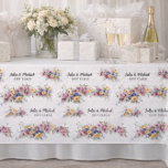 Sakura Japanesse Flowers Waterrcolor Yellow Rose Fabric