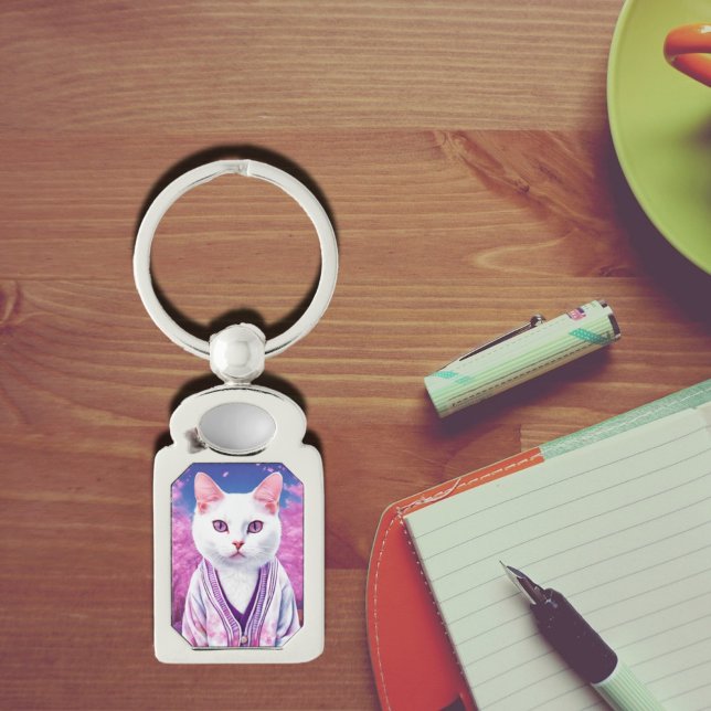 Sakura kitty  keychain (Creator Uploaded)