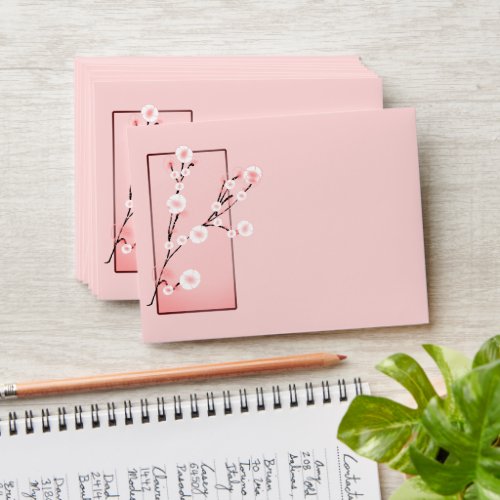 Sakura   _ light pink  envelope