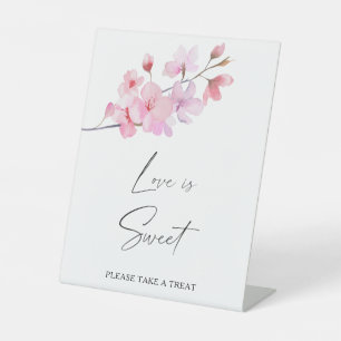 sakura - love is sweet take a treat pedestal sign