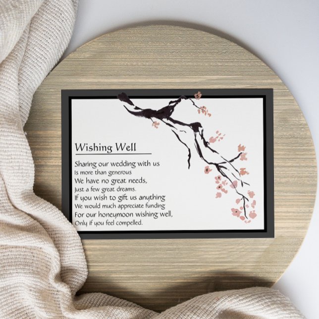 Sakura Mountain | Casual Border Wishing Well Enclosure Card (Creator Uploaded)
