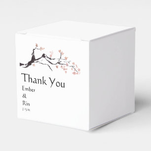 Sakura Mountain Casual Paper Favor Box