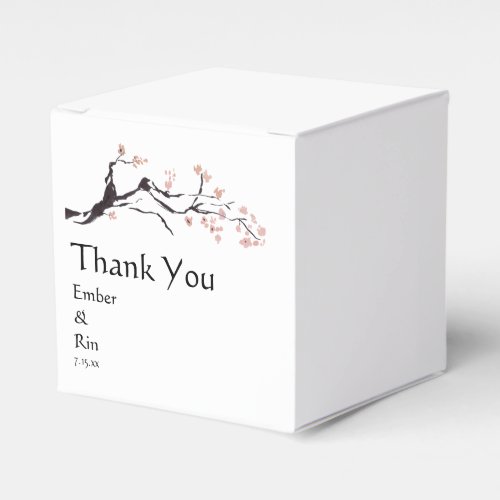 Sakura Mountain  Casual Paper Favor Box
