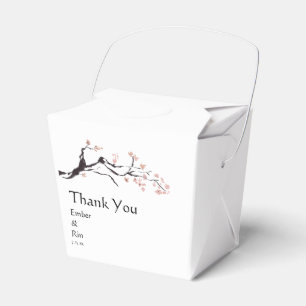 Sakura Mountain Casual Paper Take Out Favor Box