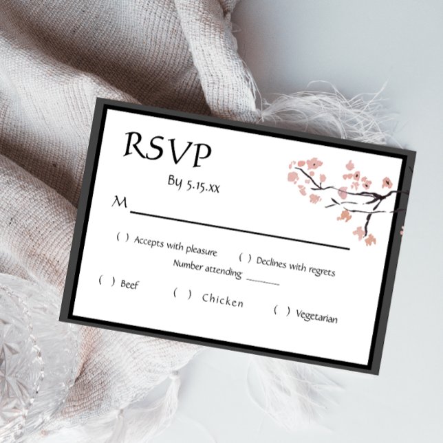 Sakura Mountain | Casual RSVP v2 Border w/date (Creator Uploaded)