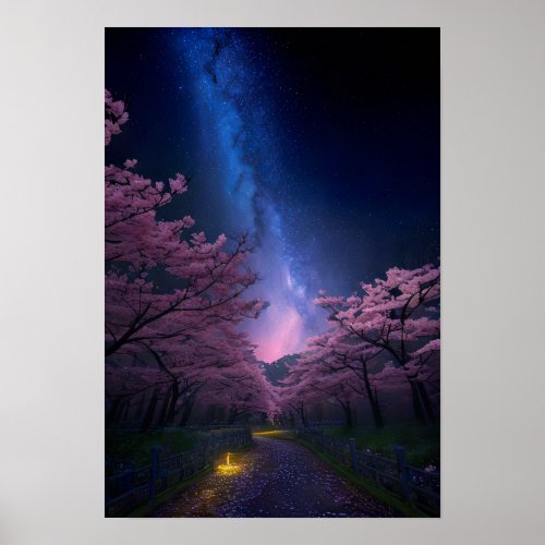 Sakura Nights Poster