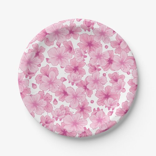 Sakura Paper Plates