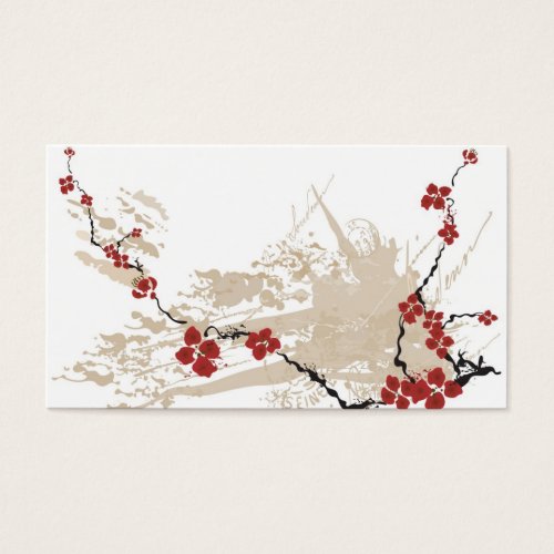 Sakura Profile Card Business Card Templates
