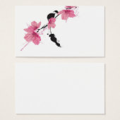 Sakura Profile Card (Front & Back)