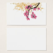 Sakura Profile Card (Front & Back)