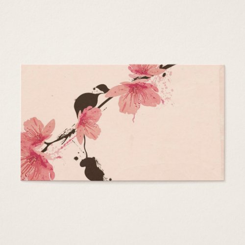Sakura Profile Card Business Card Template