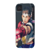 Sakura Punching Case-Mate iPhone Case (Back Left)