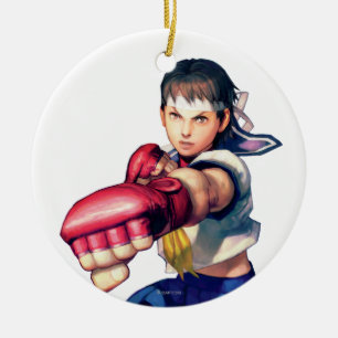 Sakura Punching Ceramic Ornament