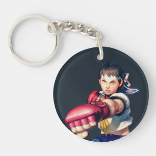Sakura Punching Keychain