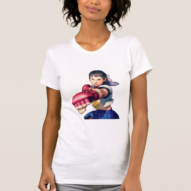 Sakura Punching T-Shirt (Front)