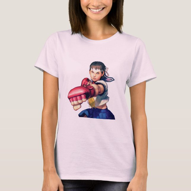 Sakura Punching T-Shirt (Front)