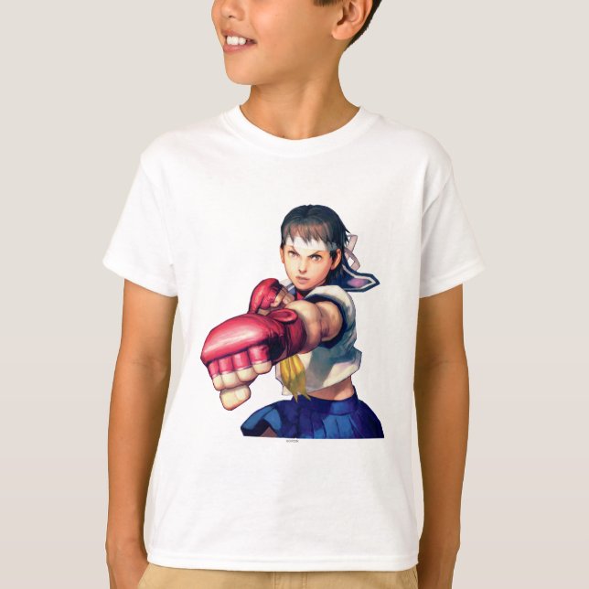 Sakura Punching T-Shirt (Front)