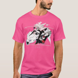 Sakura Samurai Syborg Girl Aesthetic Japanese Warr T-Shirt