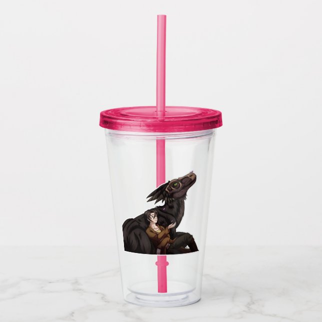 Sakura Season Acrylic Tumbler (Front)
