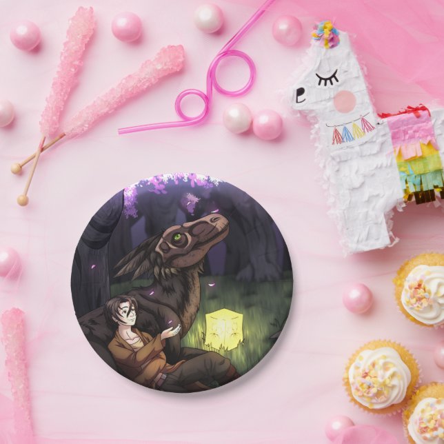 Sakura Season Paper Plates (Party)