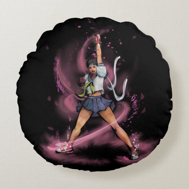 Sakura Shouoken Round Pillow (Front)