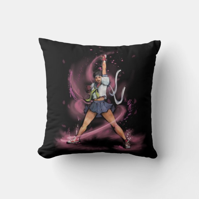 Sakura Shouoken Throw Pillow (Front)