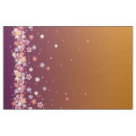 Sakura Showers Ethereal Plum &amp; Gold Kimono Style Fabric