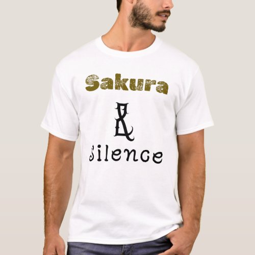 Sakura  Silence Japanese Gardening    T_Shirt