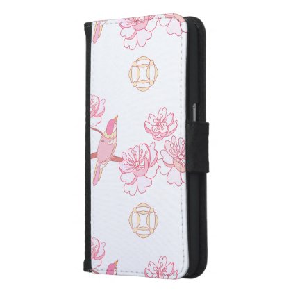 Sakura,spring blossom,Japanese cherry blossom, tre Wallet Phone Case For Samsung Galaxy S6