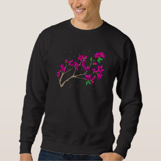 Sakura Spring Flowers Cherry Blossom Tree Japanese Sweatshirt