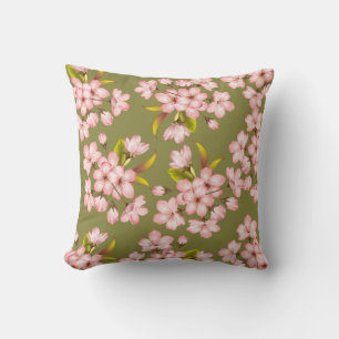 Sakura Springtime  Throw Pillow