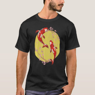 Sakura Taisho Sanke Koi Nishikigoi Cherry Blossom T-Shirt