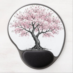 Sakura tree gel mouse pad