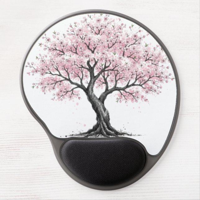 Sakura tree gel mouse pad (Front)