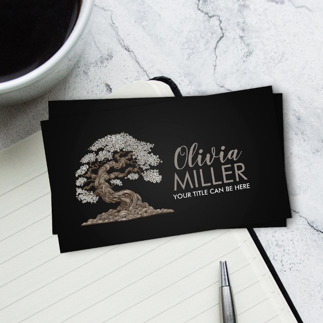 Sakura Tree - Pearl Blossom Business Card (Creator Uploaded)