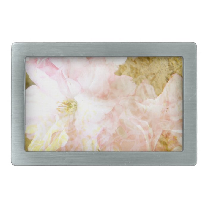 Sakura Tree Rectangular Belt Buckles