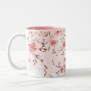 Sakura Two-Tone Coffee Mug