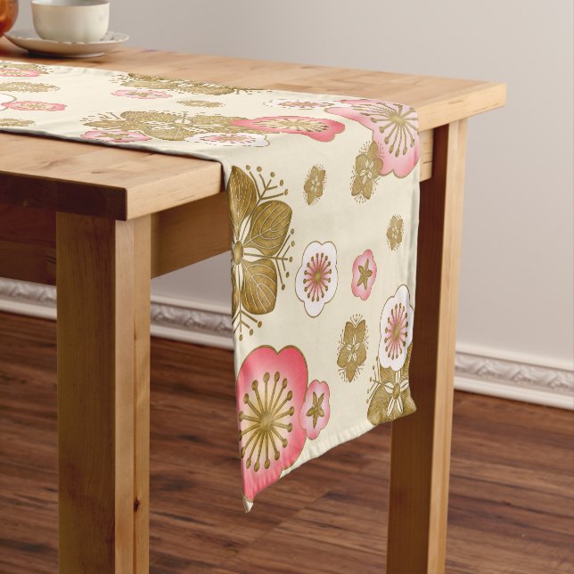 Sakura v2 japanese pattern TABLE RUNNER (In Situ)