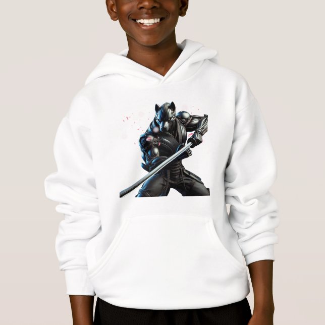 Sakura Warrior-7 Hoodie (Front)