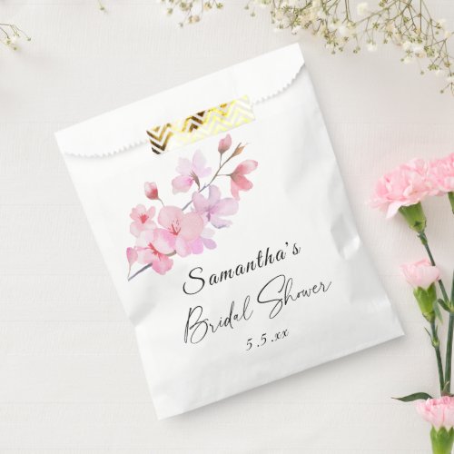 Sakura _ Wedding Bridal shower Favor Bag