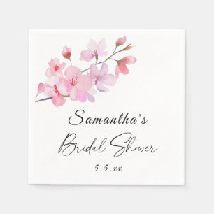 Sakura - Wedding Bridal shower Napkins