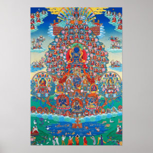 Sakya Refuge Tree Poster