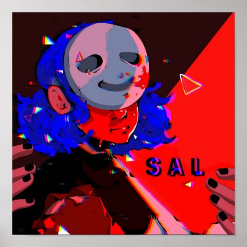 Sal  Sally Face Poster