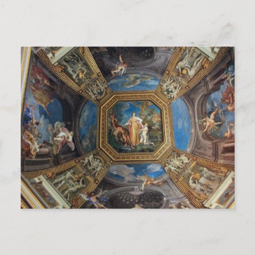 Sala delle Muse Vatican Museum Postcard