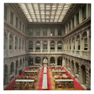 Sala di Lettura, built in 1537-88 (photo) Ceramic Tile