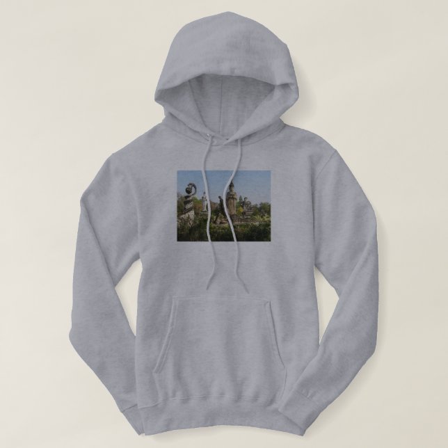Sala Keo Kou, Nong Khai, Thailand Hoodie (Design Front)