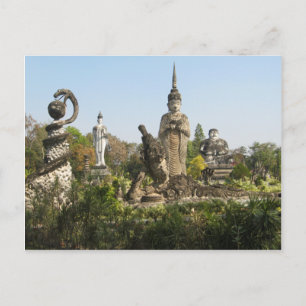 Sala Keo Kou, Nong Khai, Thailand Postcard