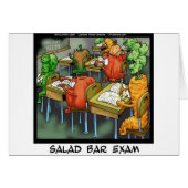 Salad Bar Exam Funny (Front Horizontal)