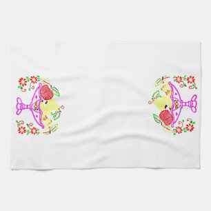 Salad Bowl Kitchen Towel