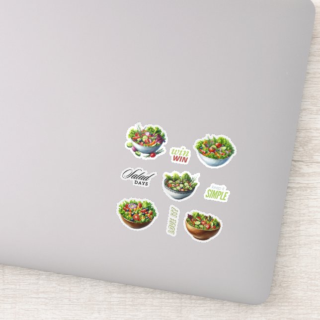 Salad Bowls Sticker (Detail)